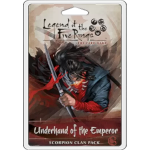 Legend of The 5 Rings: Card Game - Pacote do Clã Escorpião - A Mão Oculta do Imperador - Galápagos Jogos