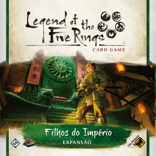 Legend of The 5 Rings: Card Game - Expansão Premium - Filhos do Império - Galápagos Jogos