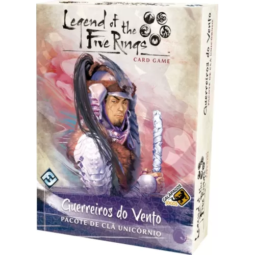 Legend of The 5 Rings: Card Game - Pacote do Clã Unicornio - Guerreiros do Vento - Galápagos Jogos