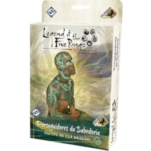 Legend of The 5 Rings: Card Game - Pacote do Clã Dragão - Perseguidores da Sabedoria - Galápagos Jogos
