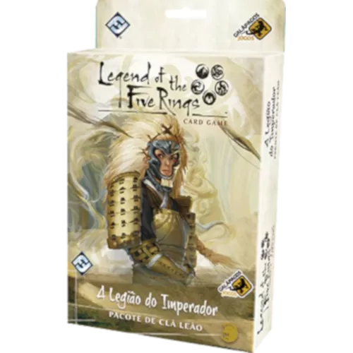 Legend of The 5 Rings: Card Game - Pacote do Clã Leão - A Legião do Imperador - Galápagos Jogos