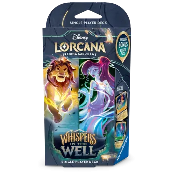 Disney Lorcana - Set 010 - Whispers in the Well - Deck - Amber & Emerald (inglês)