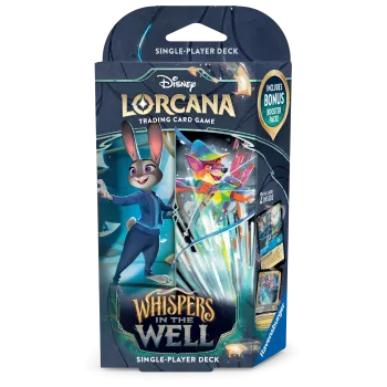 Disney Lorcana - Set 010 - Whispers in the Well - Deck - Sapphire & Steel (inglês)