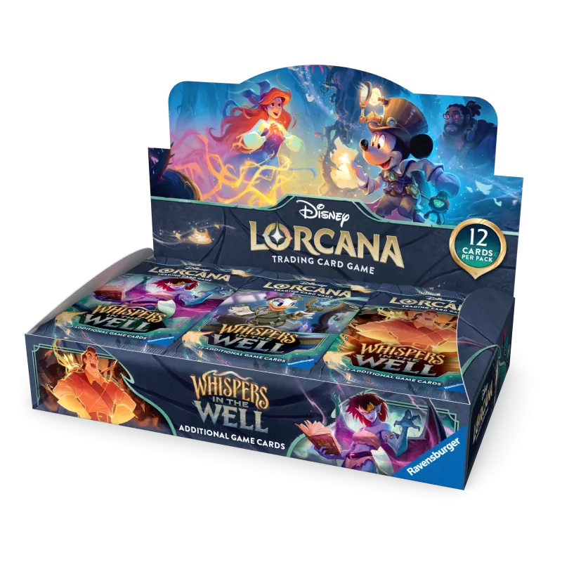 Disney Lorcana - Set 010 - Whispers in the Well - Booster Box (inglês) Disney Lorcana - Set 010 - Whispers in the Well - Booster Box (inglês)