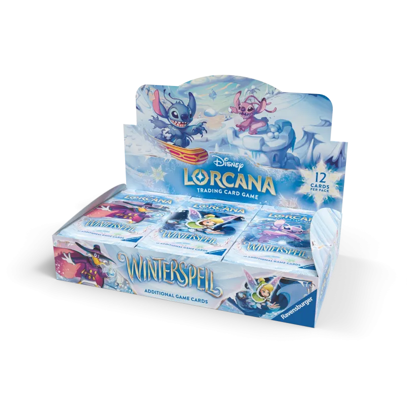 Disney Lorcana - Set 011 - Winterspell - Booster Box (inglês) Disney Lorcana - Set 011 - Winterspell - Booster Box (inglês)