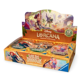 Disney Lorcana - Set 012 - Wilds Unknown - Booster Box (inglês) Disney Lorcana - Set 012 - Wilds Unknown - Booster Box (inglês)