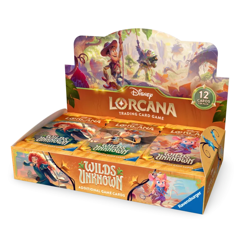 Disney Lorcana - Set 012 - Wilds Unknown - Booster Box (inglês)