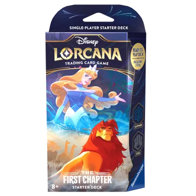 Disney Lorcana - The First Chapter - Deck - Sapphire & Steel (inglês)