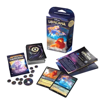 Disney Lorcana - The First Chapter - Deck - Sapphire & Steel (inglês)