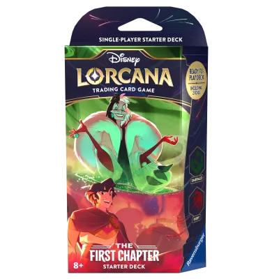 Disney Lorcana - The First Chapter - Deck - Ruby & Emerald (inglês)