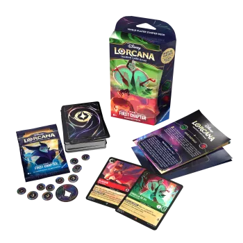 Disney Lorcana - The First Chapter - Deck - Ruby & Emerald (inglês)