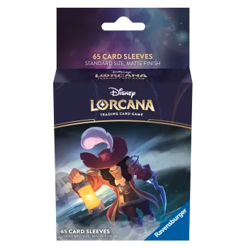 Protetor de Cartas 66mm x 91mm (Padrão) Disney Lorcana - The First Chapter - Capitão Gancho