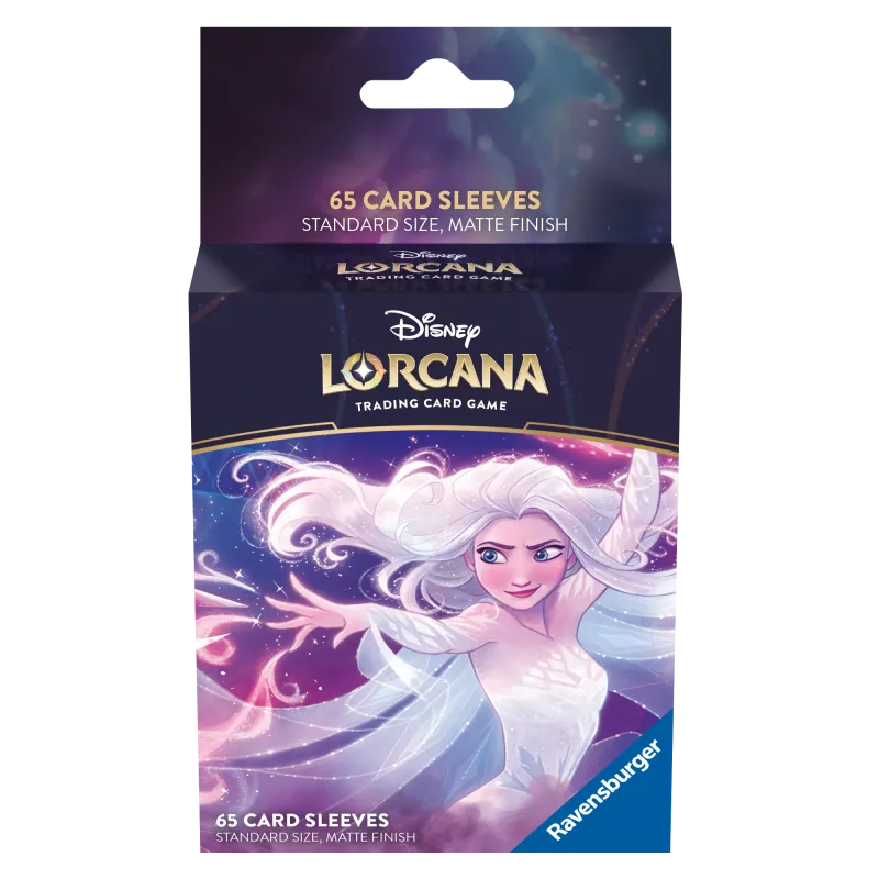 Protetor de Cartas 66mm x 91mm (Padrão) Disney Lorcana - The First Chapter - Elsa