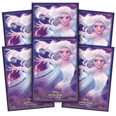 Protetor de Cartas 66mm x 91mm (Padrão) Disney Lorcana - The First Chapter - Elsa
