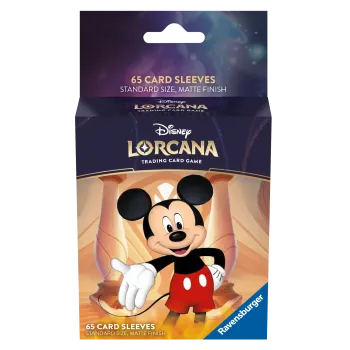 Protetor de Cartas 66mm x 91mm (Padrão) Disney Lorcana - The First Chapter - Mickey Mouse