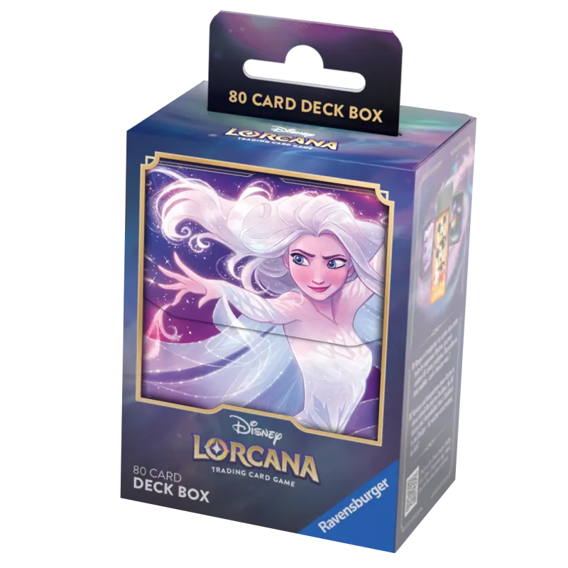 Deck Box Disney Lorcana - The First Chapter - Elsa - p/ 80 cards Deck Box Disney Lorcana - The First Chapter - Elsa - p/ 80 cards