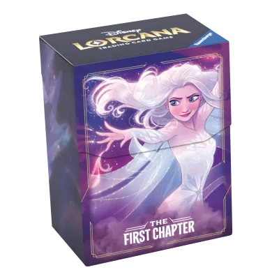 Deck Box Disney Lorcana - The First Chapter - Elsa - p/ 80 cards Deck Box Disney Lorcana - The First Chapter - Elsa - p/ 80 cards