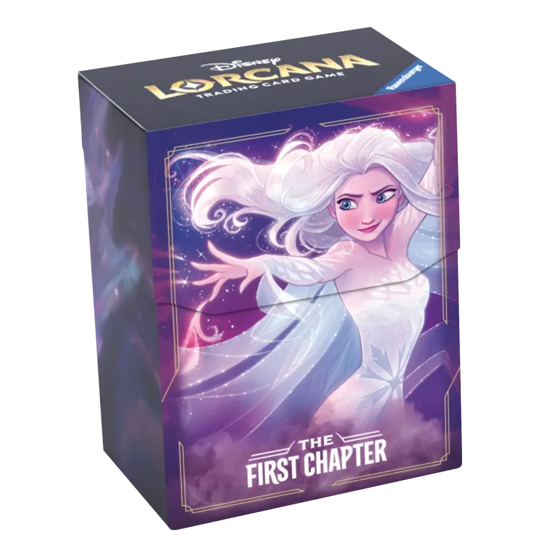 Deck Box Disney Lorcana - The First Chapter - Elsa - p/ 80 cards Deck Box Disney Lorcana - The First Chapter - Elsa - p/ 80 cards