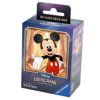 Deck Box Disney Lorcana - The First Chapter - Mickey Mouse - p/ 80 cards