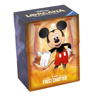 Deck Box Disney Lorcana - The First Chapter - Mickey Mouse - p/ 80 cards Deck Box Disney Lorcana - The First Chapter - Mickey Mouse - p/ 80 cards