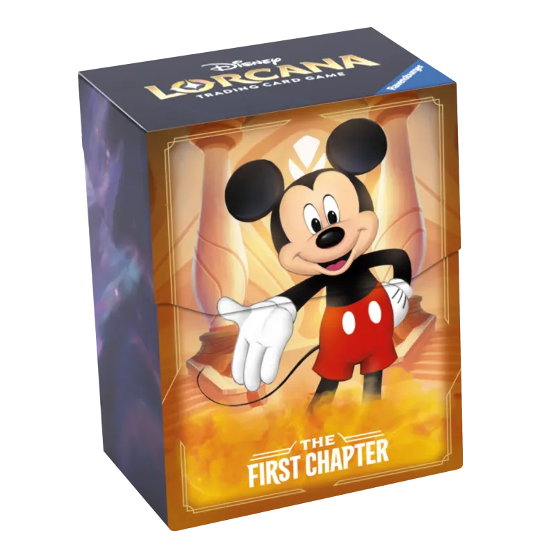 Deck Box Disney Lorcana - The First Chapter - Mickey Mouse - p/ 80 cards Deck Box Disney Lorcana - The First Chapter - Mickey Mouse - p/ 80 cards