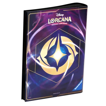 Portfólio 8 bolsos 10 folhas Disney Lorcana - Rainha Má