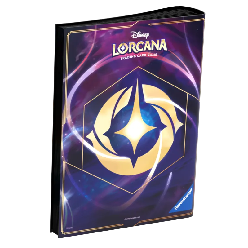 Portfólio 8 bolsos 10 folhas Disney Lorcana - Rainha Má Portfólio 8 bolsos 10 folhas Disney Lorcana - Rainha Má