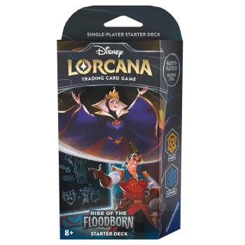 Disney Lorcana - Rise of the Floodborn - Deck - Amber & Sapphire (inglês)