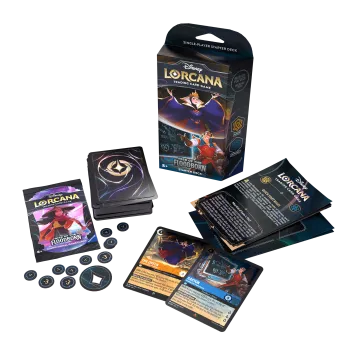 Disney Lorcana - Rise of the Floodborn - Deck - Amber & Sapphire (inglês)