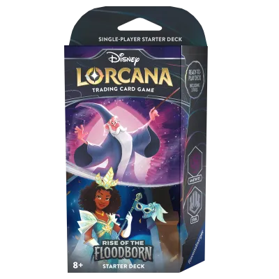 Disney Lorcana - Rise of the Floodborn - Deck - Amethyst & Steel (inglês) Disney Lorcana - Rise of the Floodborn - Deck - Amethyst & Steel (inglês)