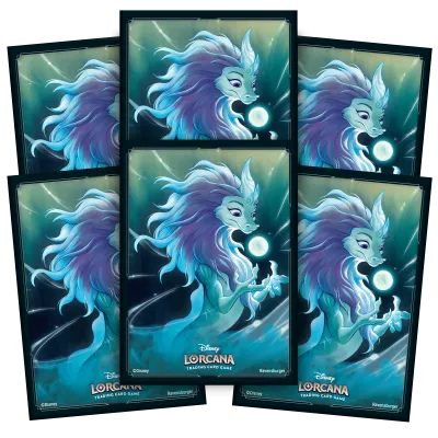 Protetor de Cartas 66mm x 91mm (Padrão) Disney Lorcana - Rise of the Floodborn - Sisu