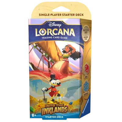 Disney Lorcana - Into the Inklands - Deck - Ruby & Sapphire (inglês)