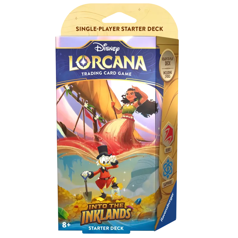 Disney Lorcana - Into the Inklands - Deck - Ruby & Sapphire (inglês)
