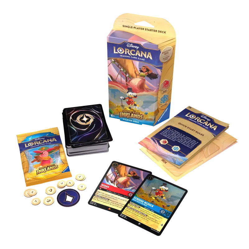 Disney Lorcana - Into the Inklands - Deck - Ruby & Sapphire (inglês)