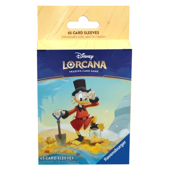 Protetor de Cartas 66mm x 91mm (Padrão) Disney Lorcana - Into the Inklands - Patinhas McPato