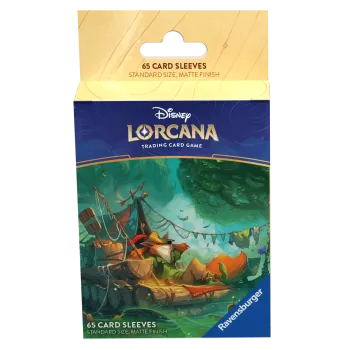 Protetor de Cartas 66mm x 91mm (Padrão) Disney Lorcana - Into the Inklands - Robin Hood