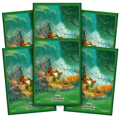 Protetor de Cartas 66mm x 91mm (Padrão) Disney Lorcana - Into the Inklands - Robin Hood