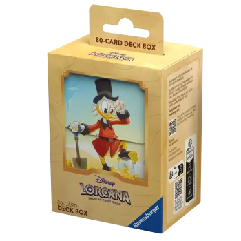 Deck Box Disney Lorcana - Into the Inklands - Patinhas McPato - p/ 80 cards
