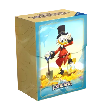 Deck Box Disney Lorcana - Into the Inklands - Patinhas McPato - p/ 80 cards