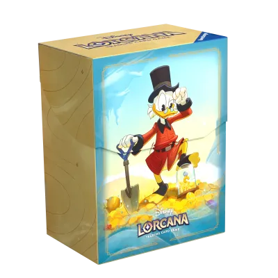 Deck Box Disney Lorcana - Into the Inklands - Patinhas McPato - p/ 80 cards Deck Box Disney Lorcana - Into the Inklands - Patinhas McPato - p/ 80 cards
