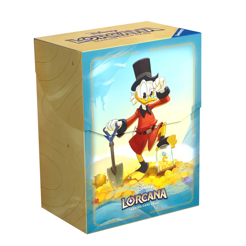 Deck Box Disney Lorcana - Into the Inklands - Patinhas McPato - p/ 80 cards Deck Box Disney Lorcana - Into the Inklands - Patinhas McPato - p/ 80 cards