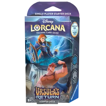 Disney Lorcana - Ursula's Return - Deck - Sapphire & Steel (inglês)