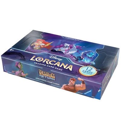 Disney Lorcana - Ursula's Return - Booster Box (Inglês) Disney Lorcana - Ursula's Return - Booster Box (Inglês)
