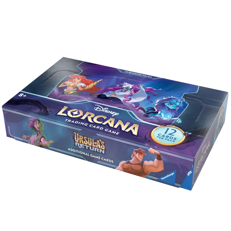 Disney Lorcana - Ursula's Return - Booster Box (Inglês) Disney Lorcana - Ursula's Return - Booster Box (Inglês)
