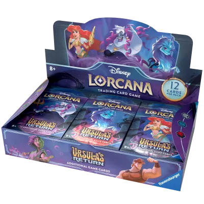 Disney Lorcana - Ursula's Return - Booster Box (Inglês) Disney Lorcana - Ursula's Return - Booster Box (Inglês)