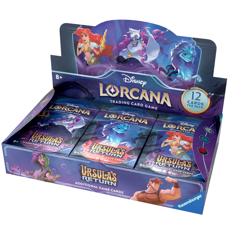 Disney Lorcana - Ursula's Return - Booster Box (Inglês) Disney Lorcana - Ursula's Return - Booster Box (Inglês)