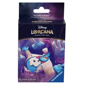 Protetor de Cartas 66mm x 91mm (Padrão) Disney Lorcana - Ursula's Return - Gênio