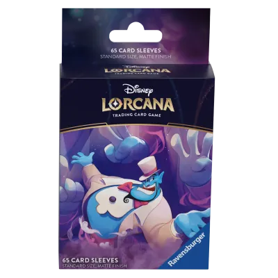 Protetor de Cartas 66mm x 91mm (Padrão) Disney Lorcana - Ursula's Return - Gênio