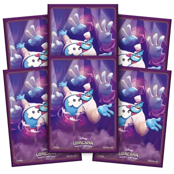 Protetor de Cartas 66mm x 91mm (Padrão) Disney Lorcana - Ursula's Return - Gênio