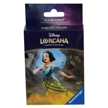 Protetor de Cartas 66mm x 91mm (Padrão) Disney Lorcana - Ursula's Return - Branca de Neve
